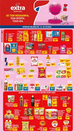 Pré-visualização Extra - Ofertas de Mercado Rosadinha válida a partir de 01/10/2025