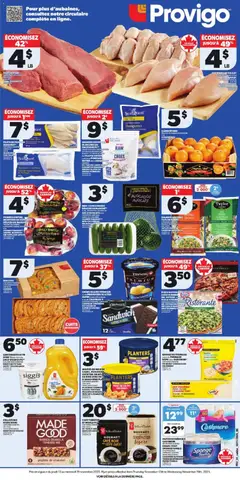 Preview Provigo weekly flyer / circulaire valid from Nov 13, 2025