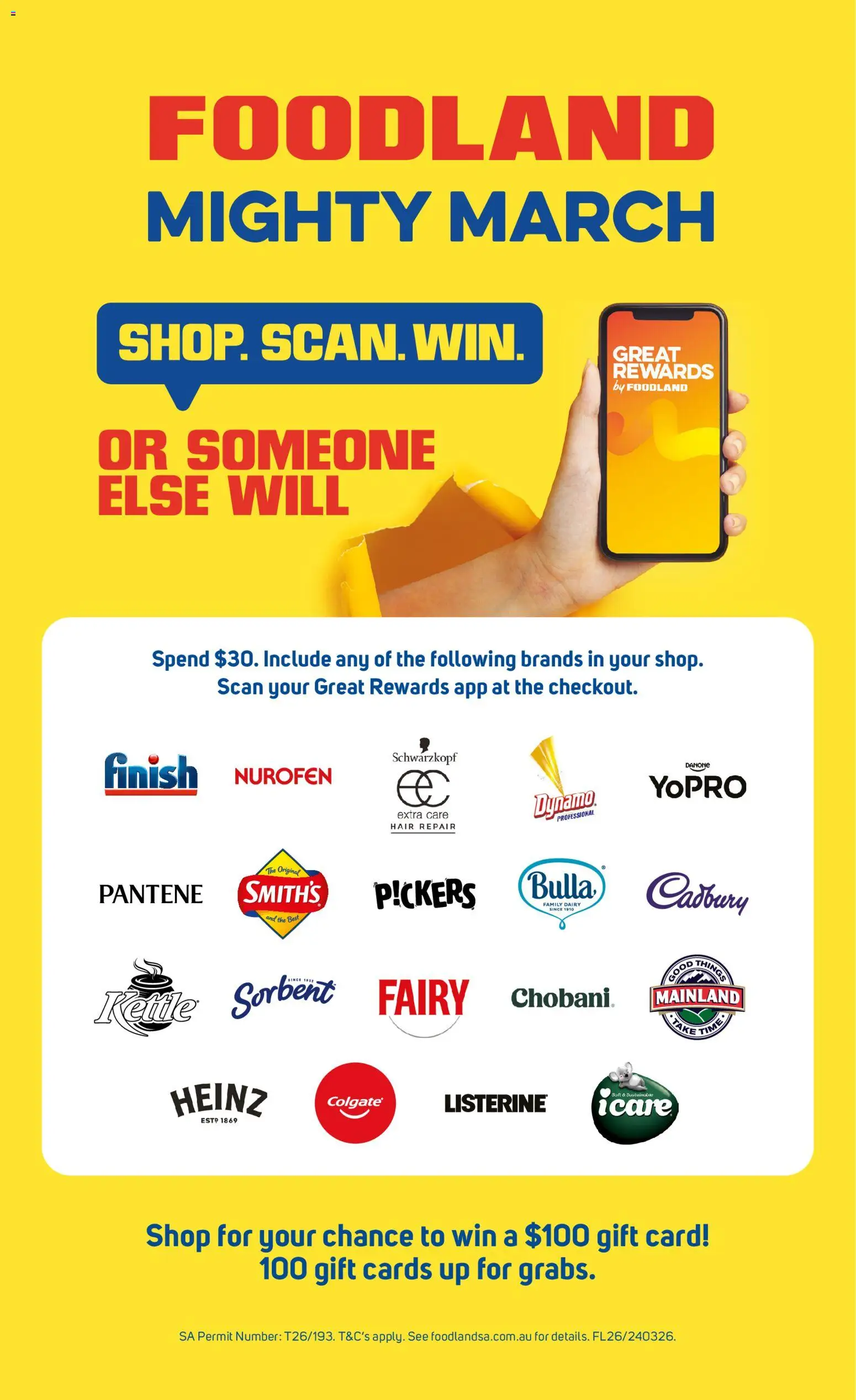 Foodland catalogue  - page 33- valid from 11/03/2026