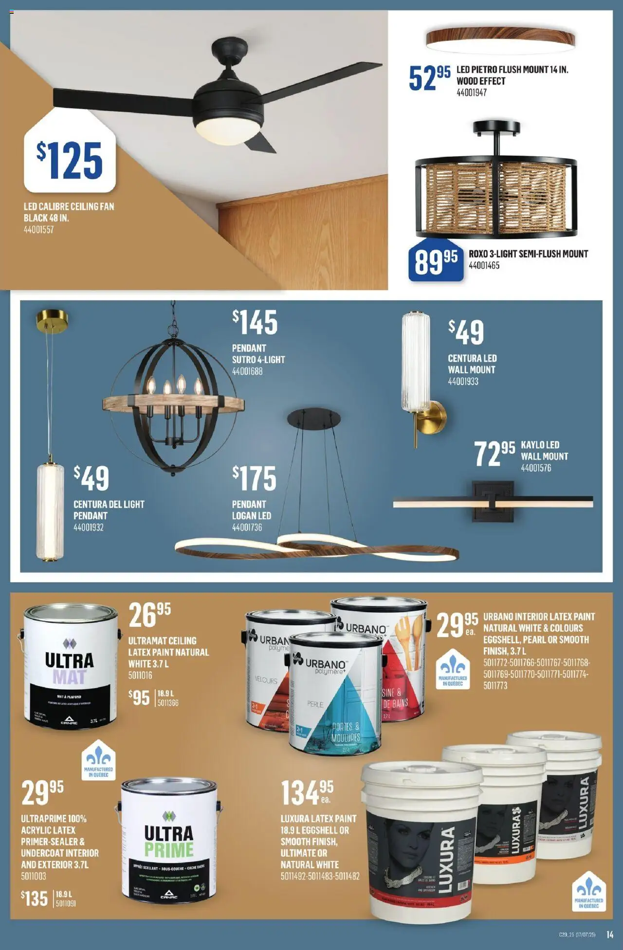 Canac weekly flyer - page 14- valid from Jul 17, 2025