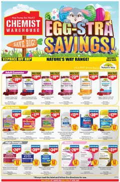 Chemist Warehouse catalogue preview - valid from 26/03/2026