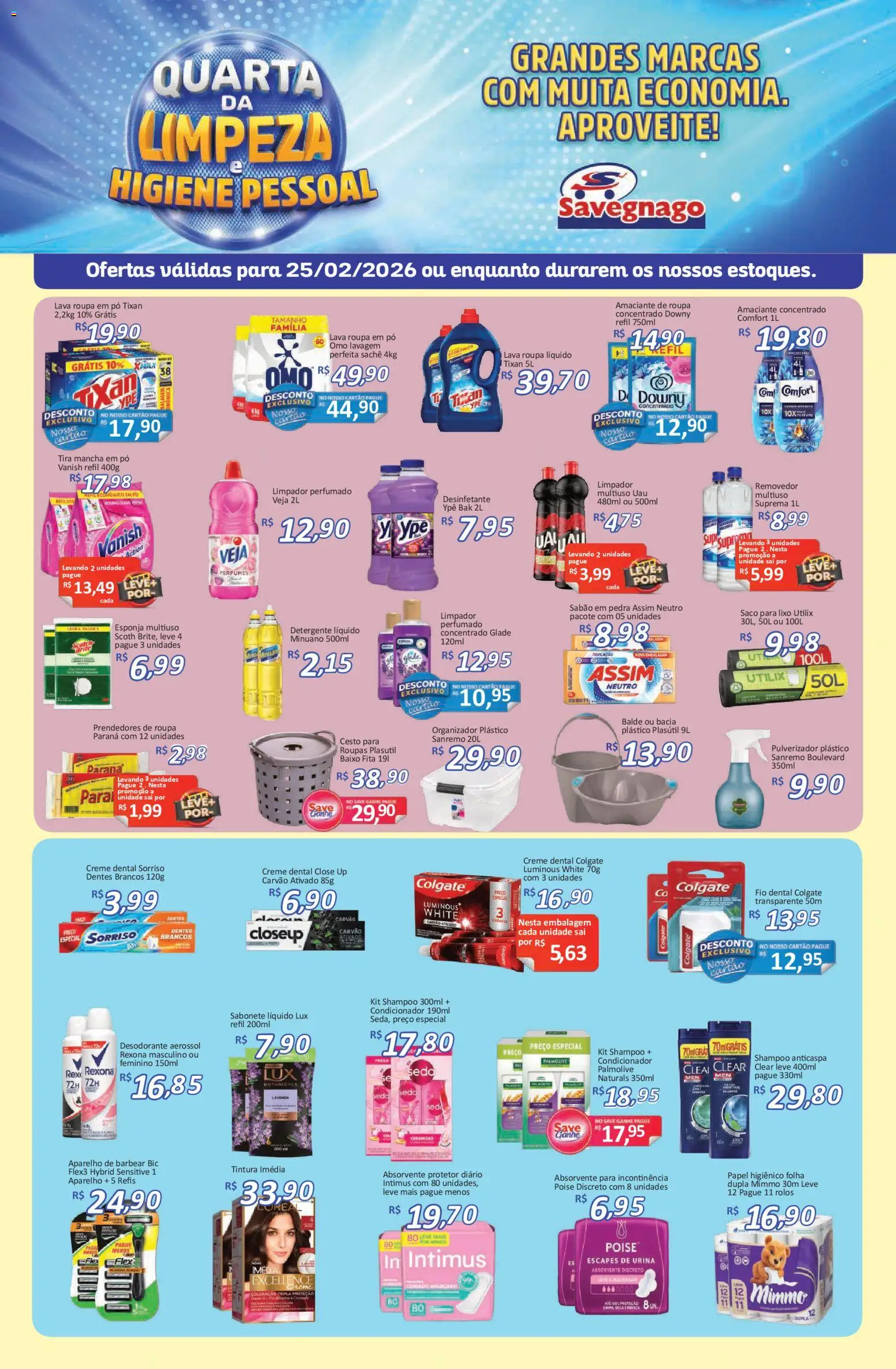 Savegnago - Ofertas da semana - página 1- válido a partir de 25/02/2026
