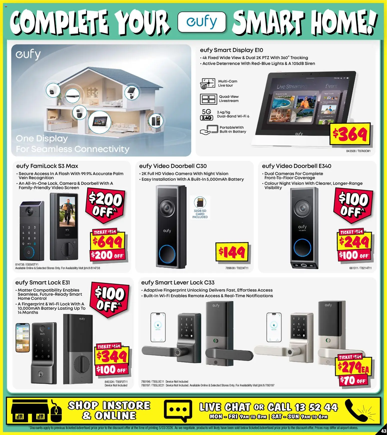 JB Hi-Fi catalogue  - page 43- valid from 19/03/2026