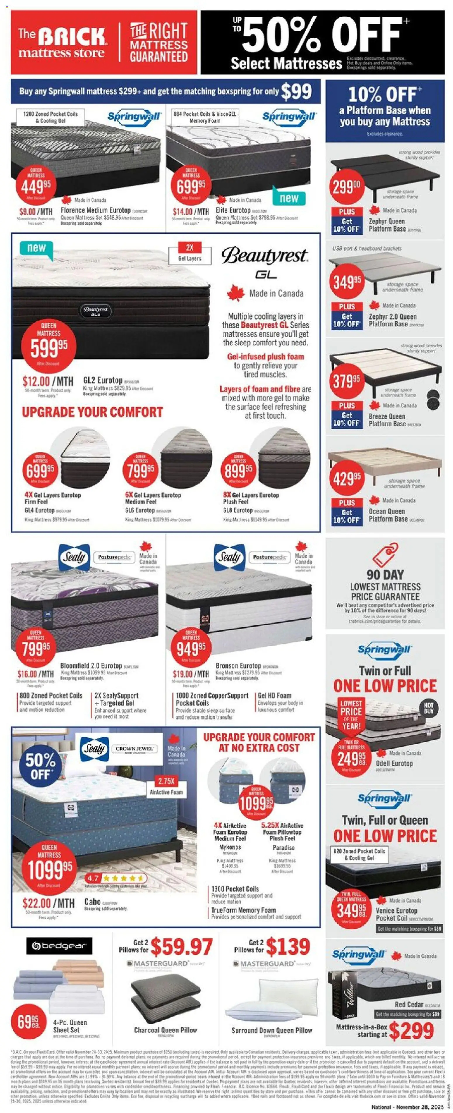 The Brick - Black Friday  - page 14- valid from Nov 28, 2025