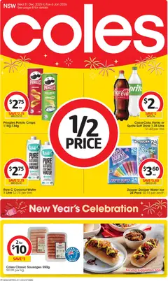 Coles catalogue preview - valid from 31/12/2025