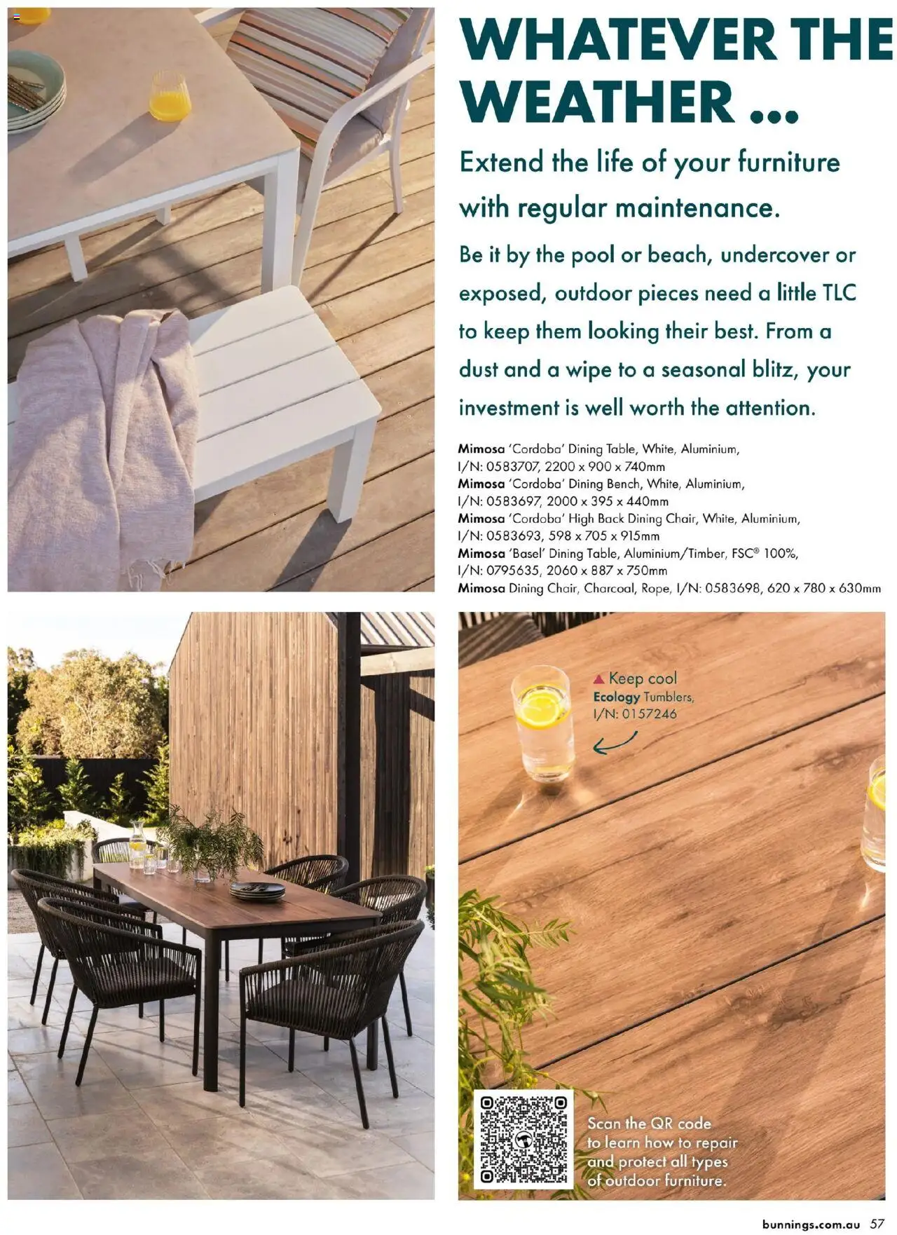 Bunnings Warehouse Outdoor Style Magazine 2025/26 - page 57- valid from 25/08/2025