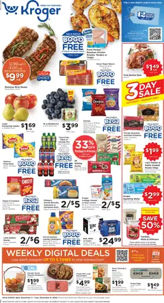 Preview Kroger Weekly Ad valid from 12/03/2025