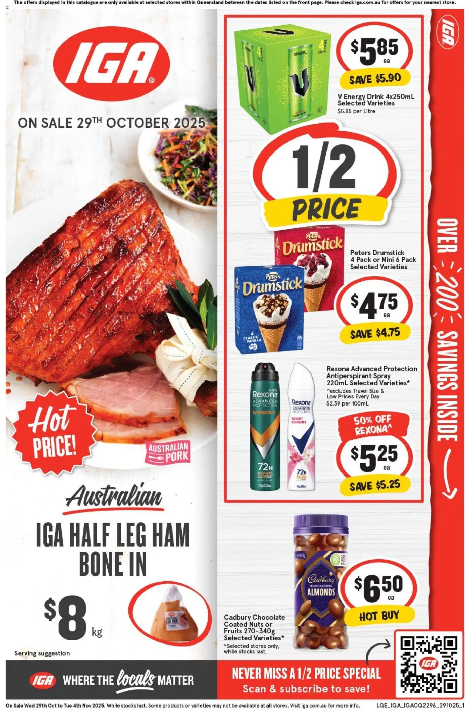 IGA Catalogue QLD - page 1- valid from 29/10/2025