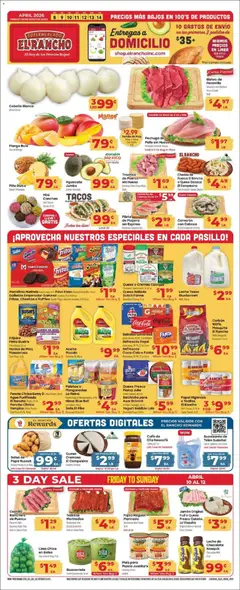 Preview El Rancho Weekly Ad valid from 04/08/2026