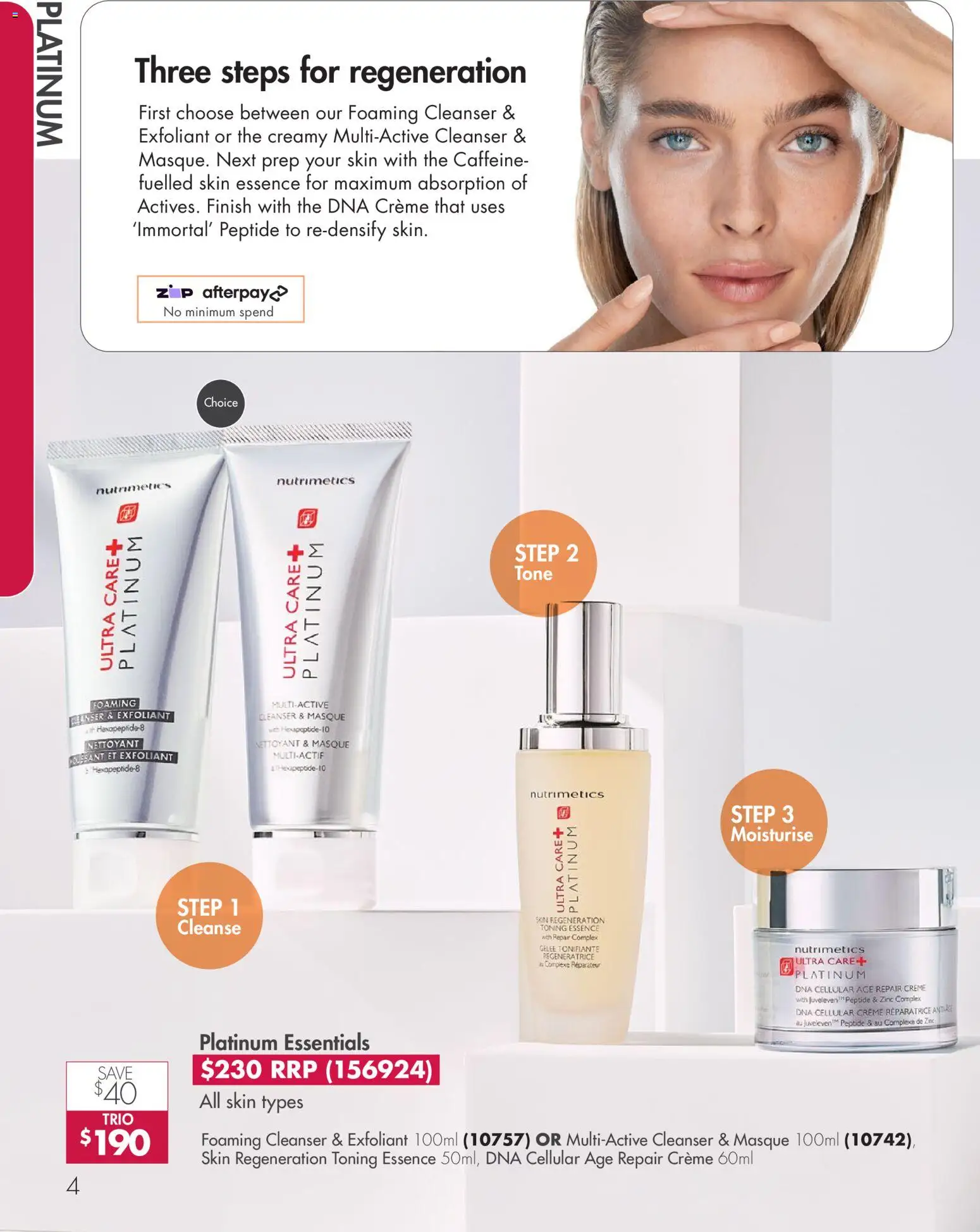 Nutrimetics Catalogue New products, sets and savings - page 4- valid from 01/01/2026