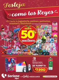 Soriana - Festeja como los Reyes Híper Nacional válido desde 02/01/2026