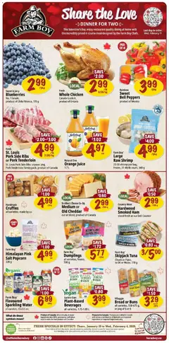 Preview Farm Boy weekly flyer / circulaire valid from Jan 29, 2026
