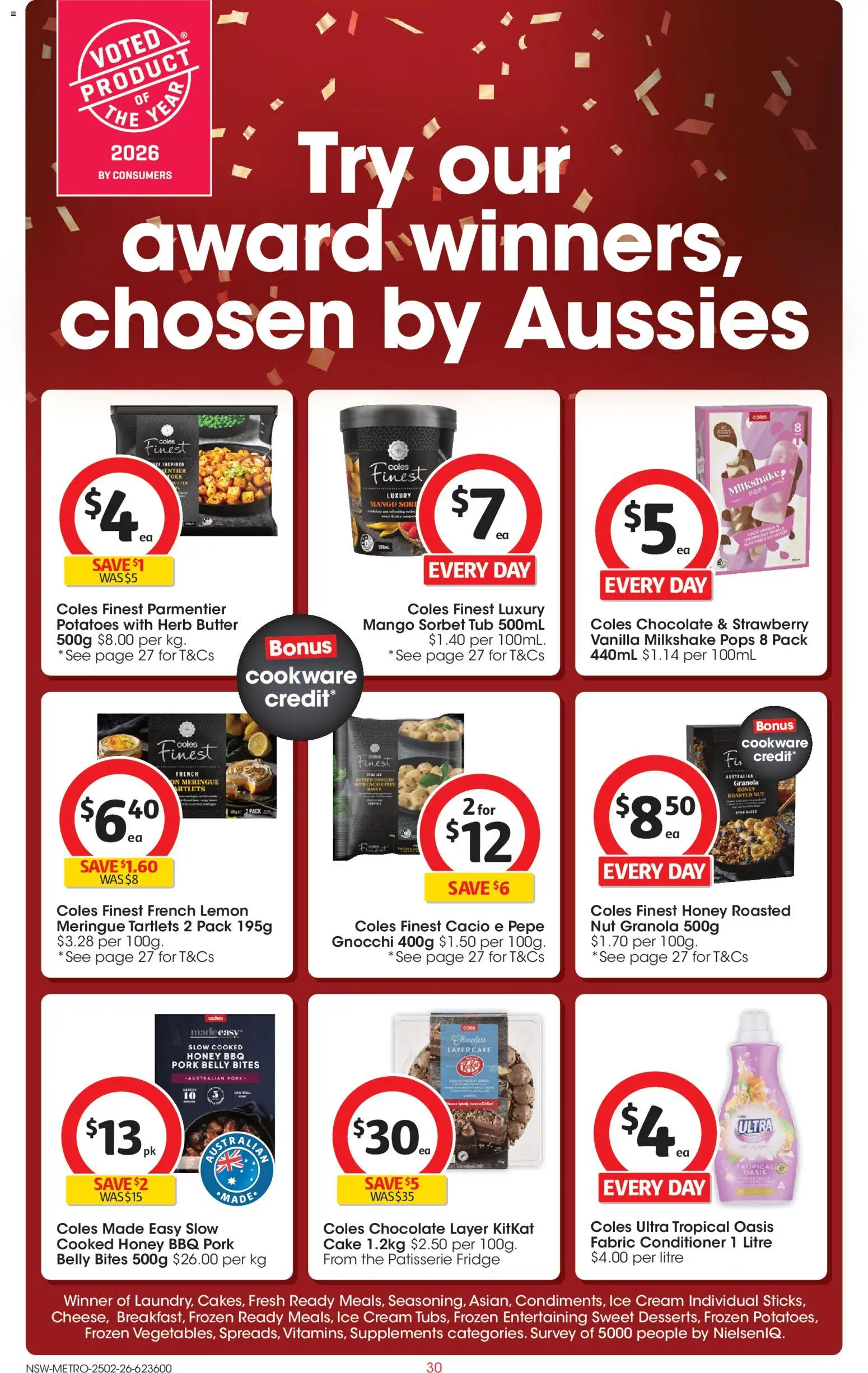 Coles Catalogue  - page 30- valid from 25/02/2026