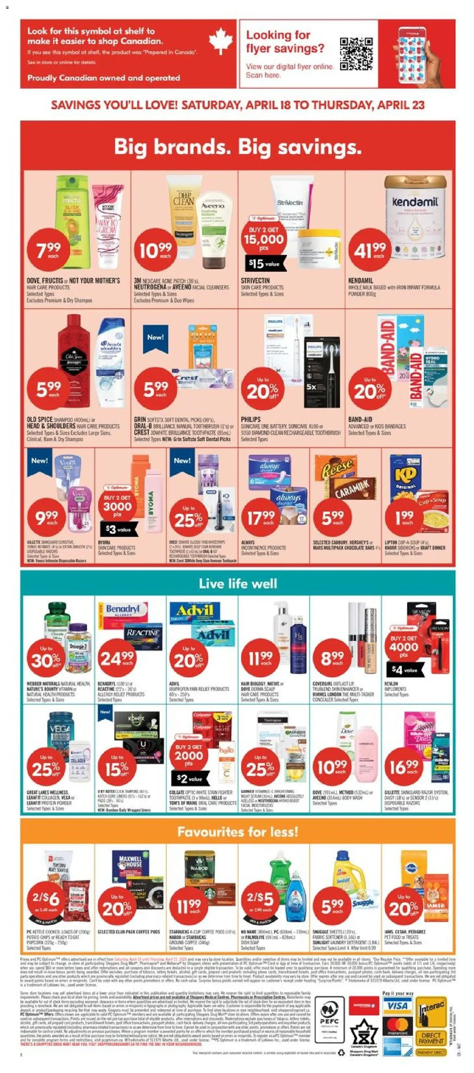 Shoppers weekly flyer / circulaire - page 16- valid from Apr 17, 2026