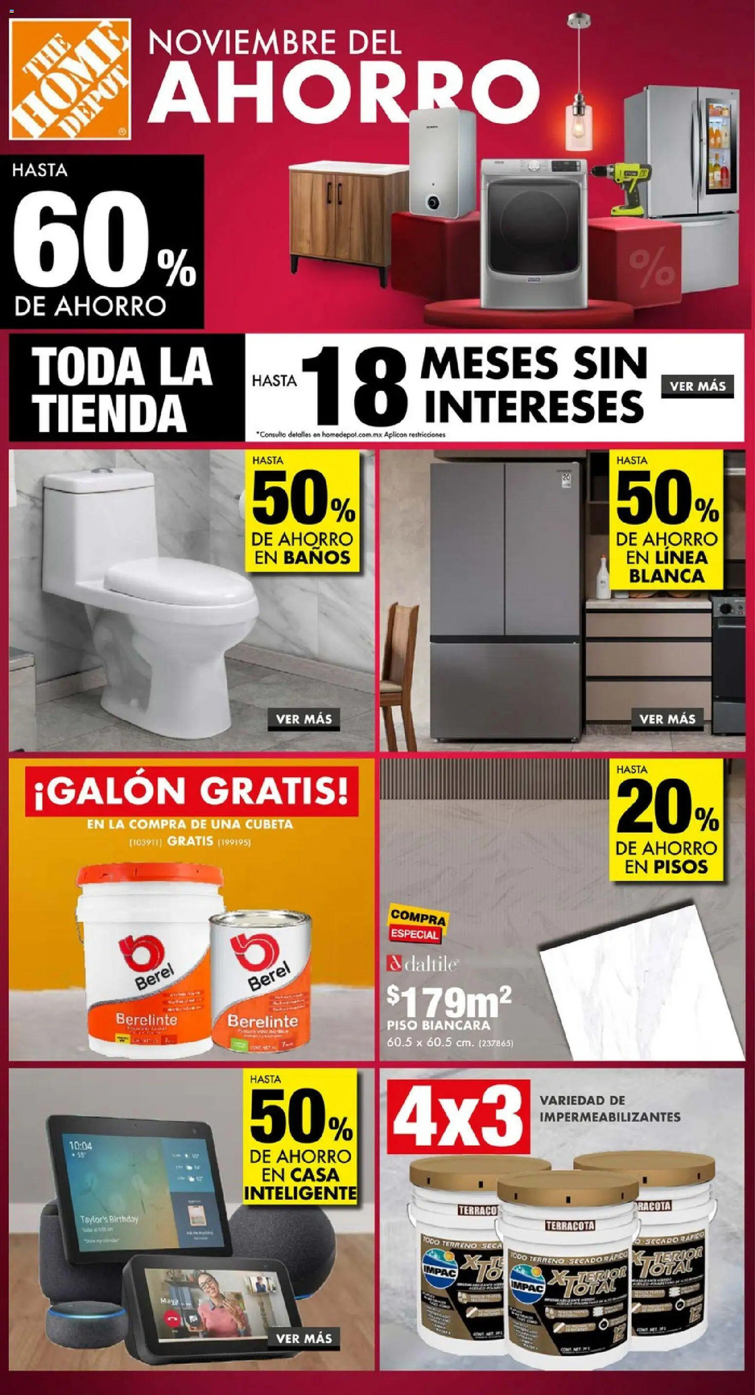 Home Depot catálogo - página 1- válido desde 07/11/2025