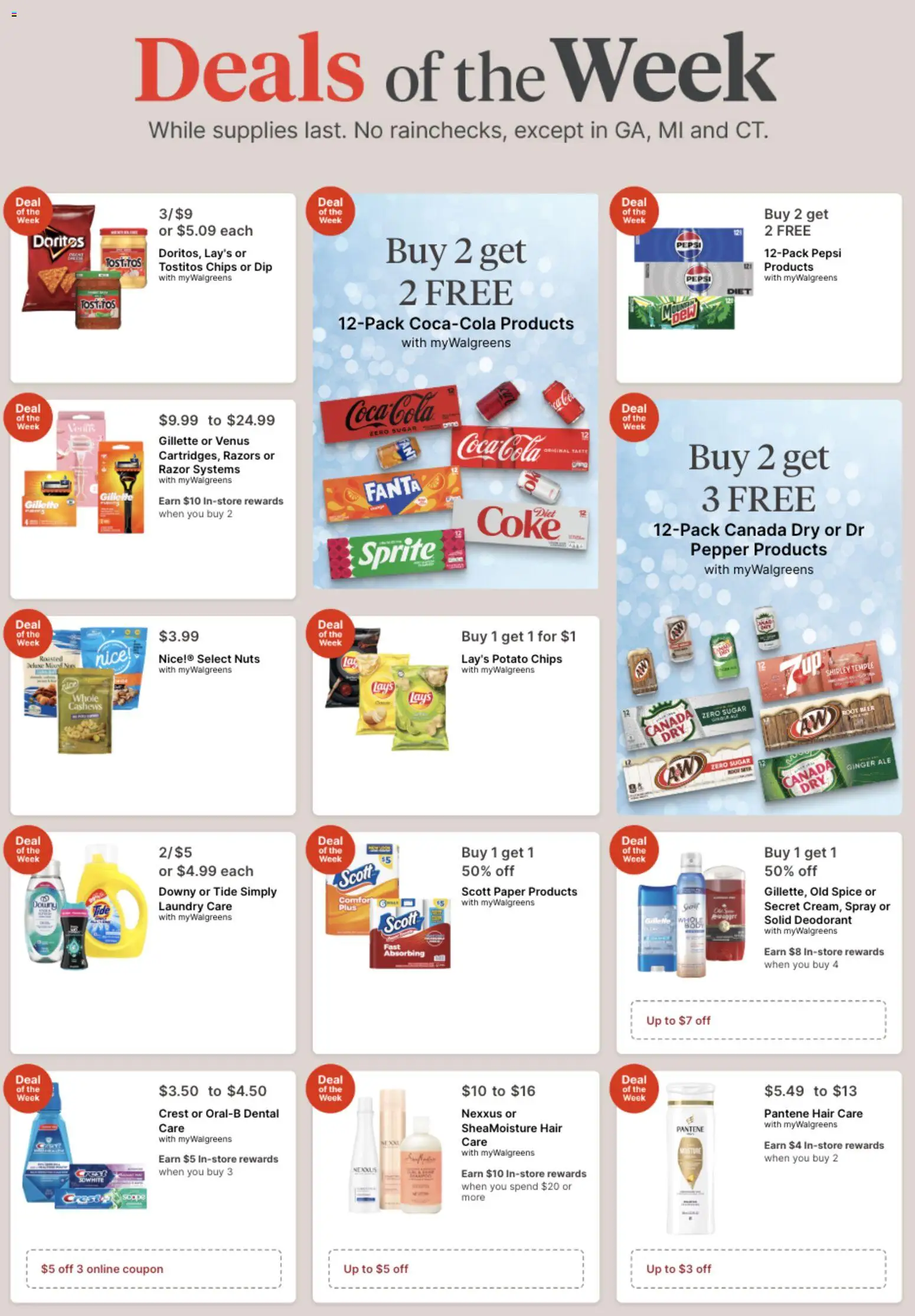 Walgreens Weekly Ad - page 1- valid from 12/14/2025