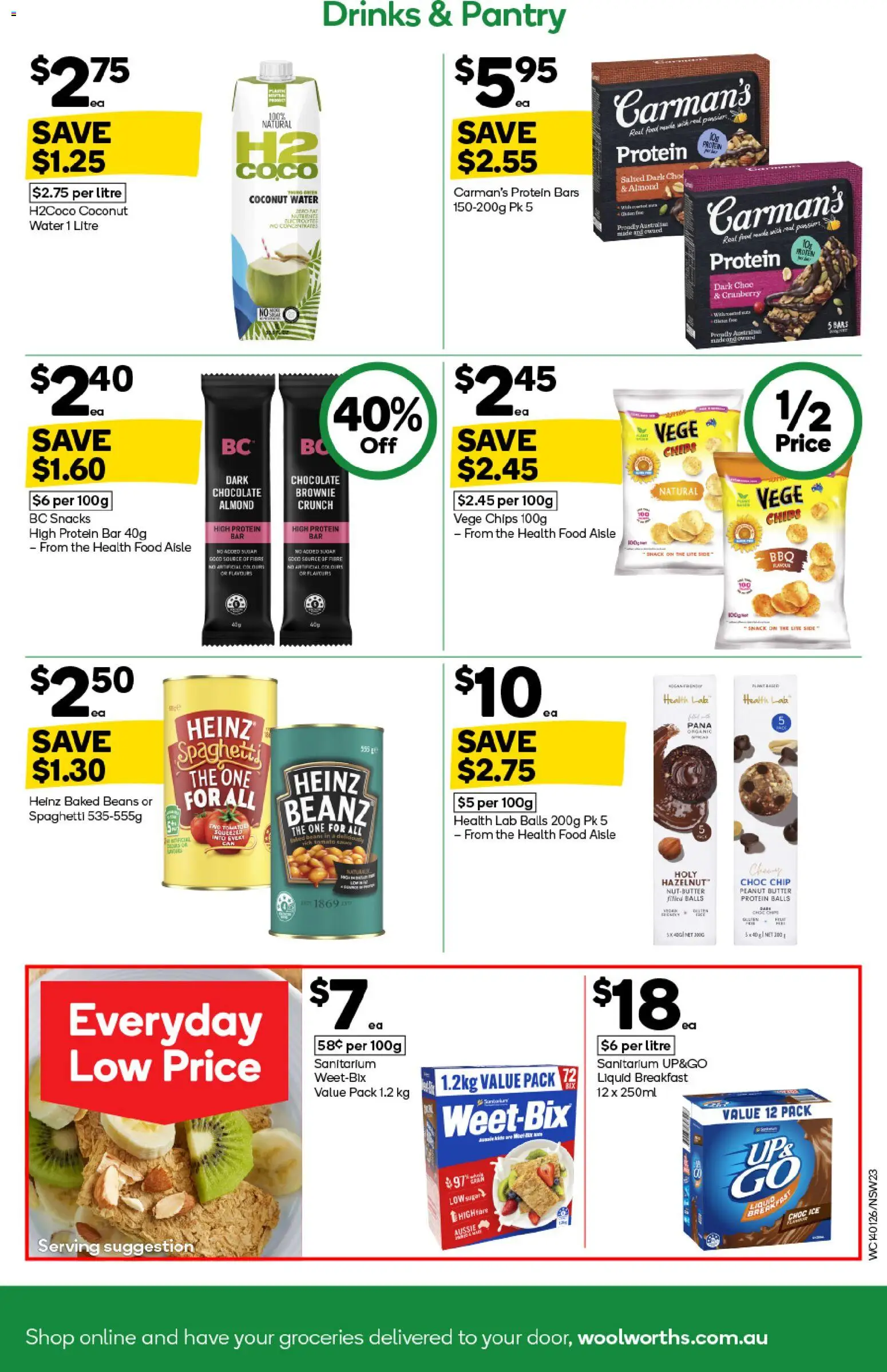 Weekly catalogue Woolworths 14/01 - page 23- valid from 14/01/2026