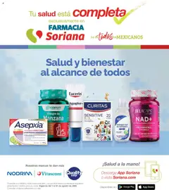 Soriana - Folleto Farmacia Súper Nacional válido desde 01/08/2025