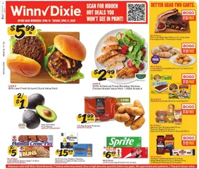 Preview Winn Dixie Weekly Ad valid from 04/15/2026