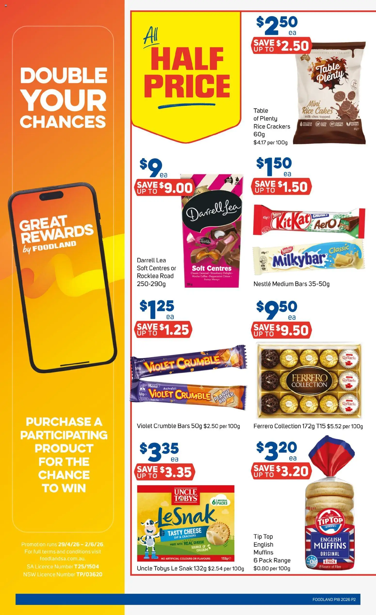 Foodland catalogue  - page 2- valid from 29/04/2026