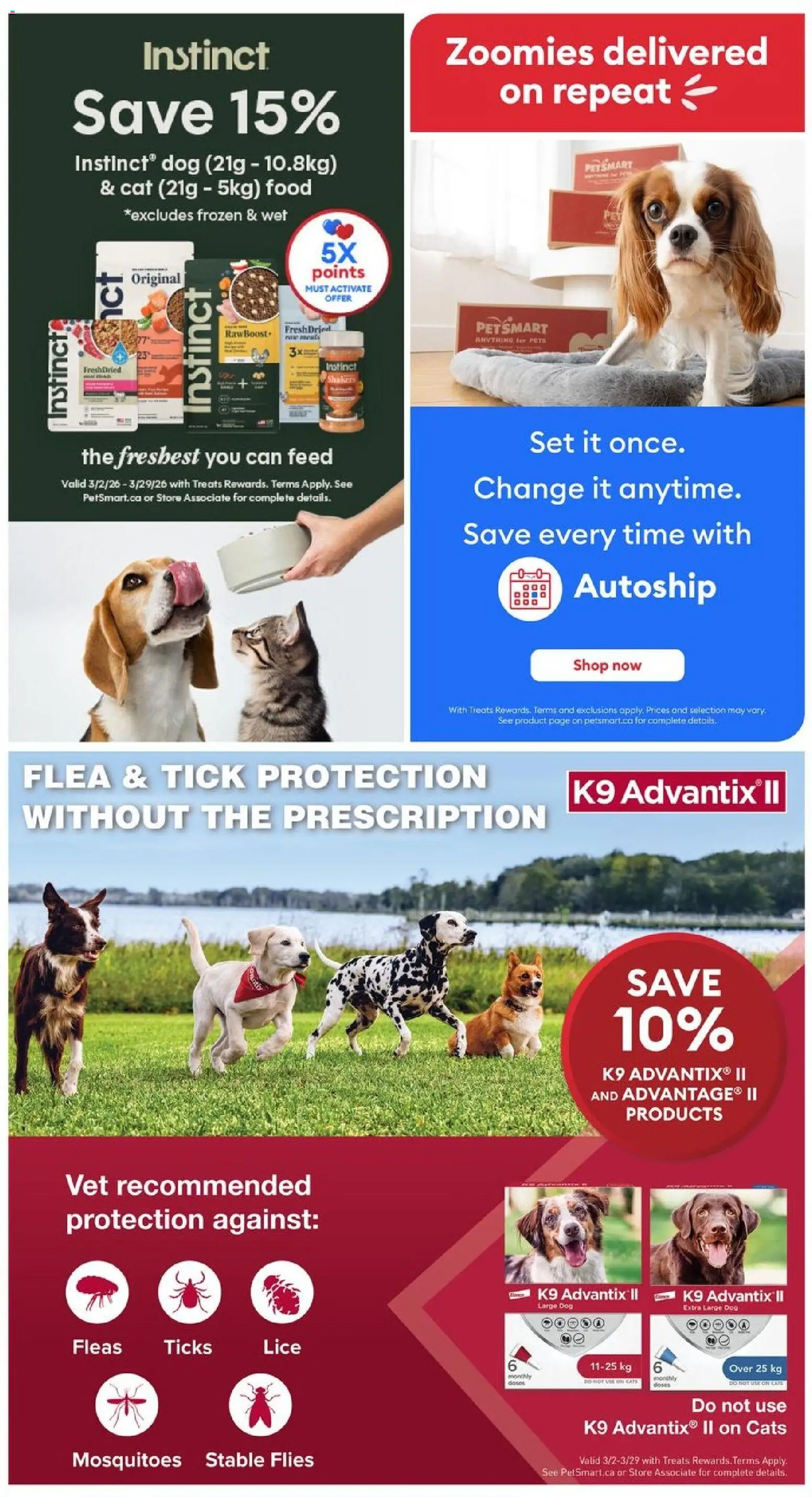 Petsmart weekly flyer / circulaire - page 9- valid from Mar 2, 2026