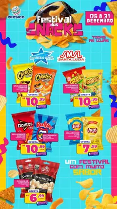 Pré-visualização Estrela Azul - Ofertas Especial Snacks válida a partir de 05/12/2025