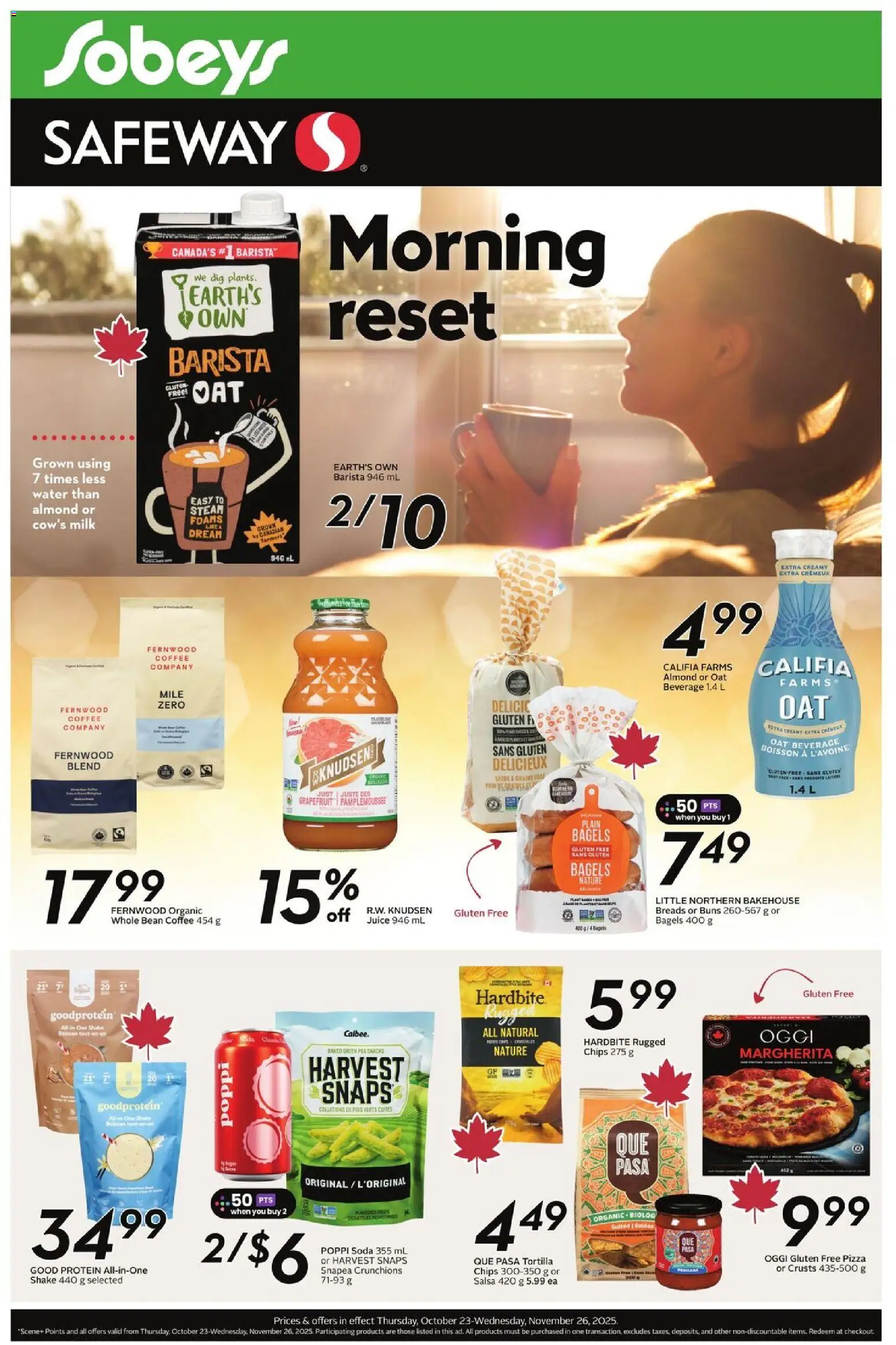 Sobeys - Natural and Wellness Booklet - page 1- valid from Oct 23, 2025