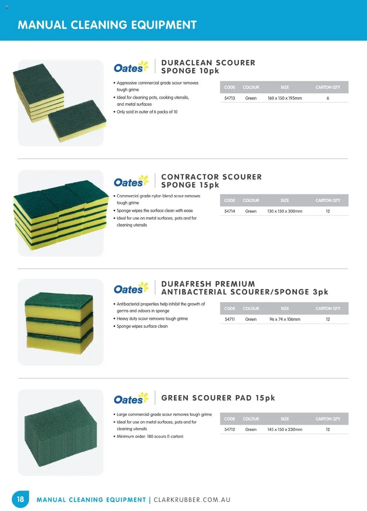Clark Rubber Catalogue  - page 18- valid from 05/05/2025