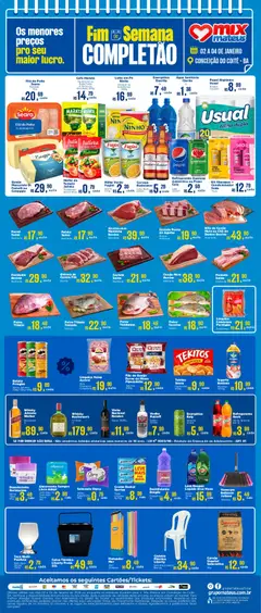 Pré-visualização Mateus - Ofertas Fim de Semana Completão válida a partir de 02/01/2026