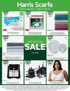 Harris Scarfe catalogue preview - valid from 19/09/2025