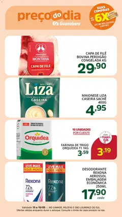 Pré-visualização Supermercado Guanabara - Ofertas da semana válida a partir de 13/03/2026