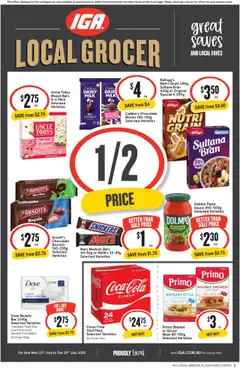 IGA catalogue preview - valid from 23/07/2025