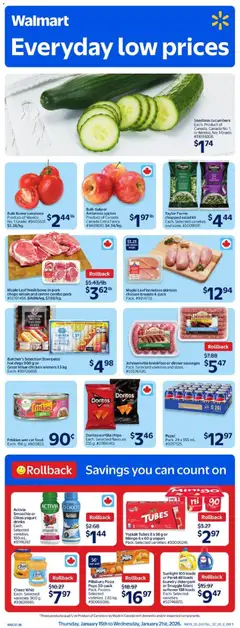 Preview Walmart weekly flyer valid from Jan 15, 2026