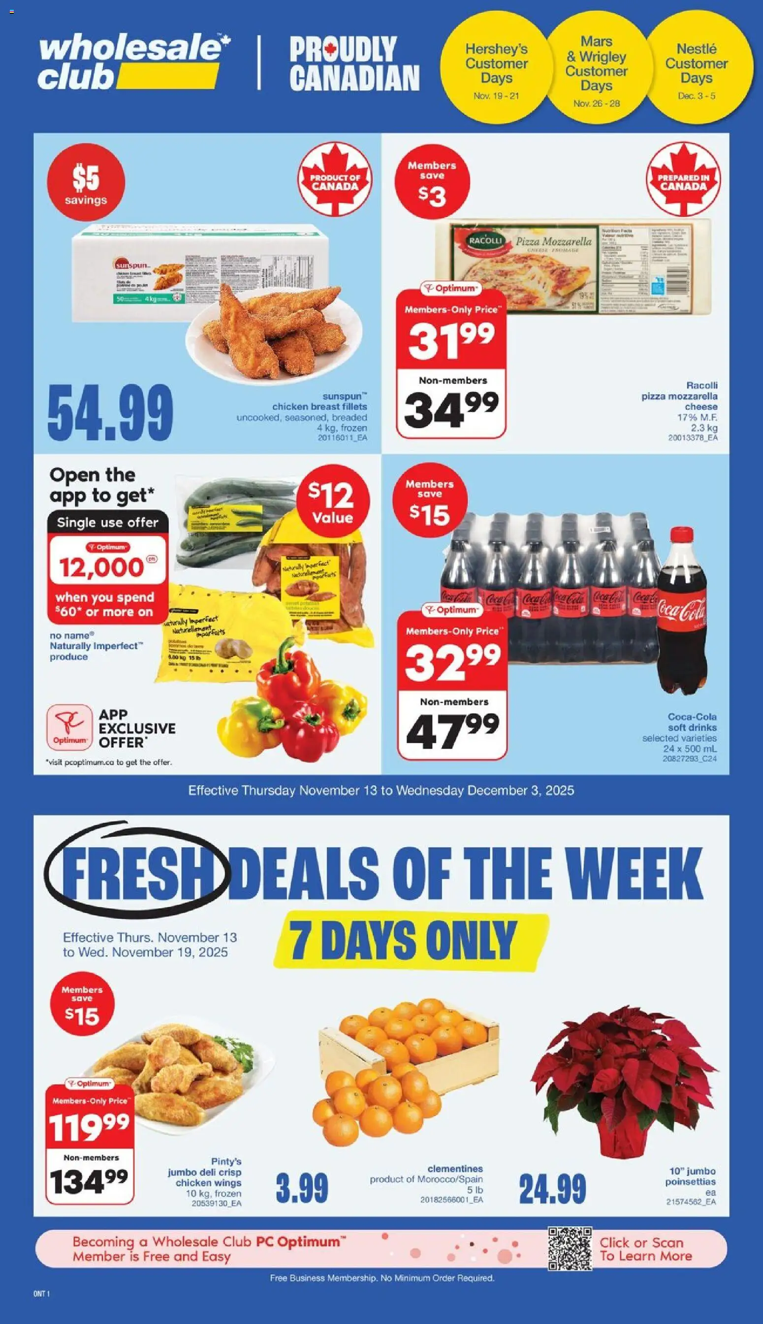 Wholesale Club weekly flyer / circulaire - page 5- valid from Nov 13, 2025