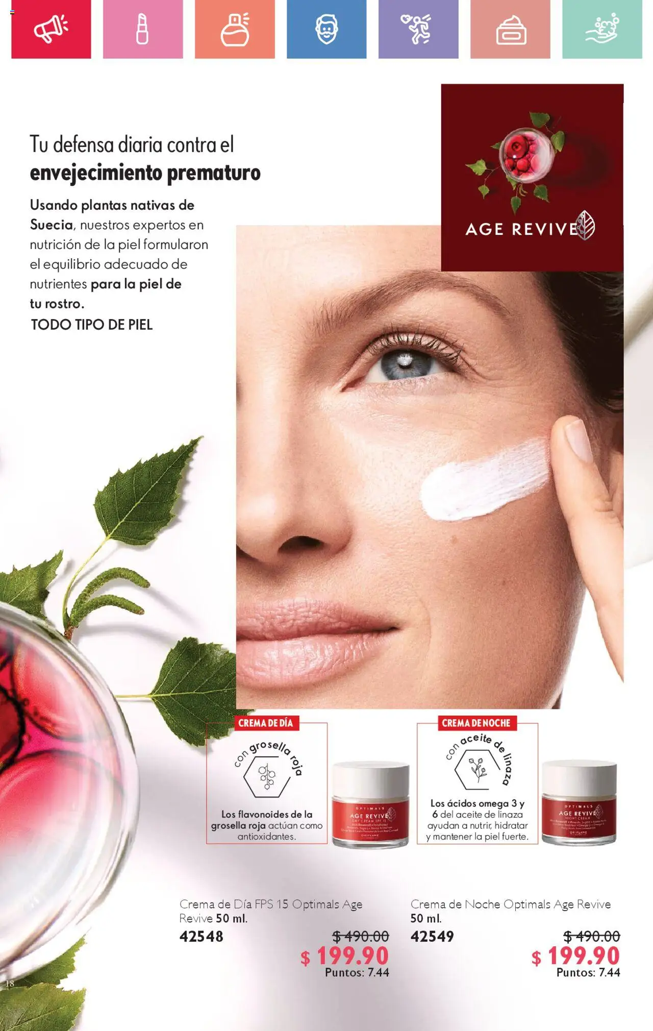 Oriflame campaña 10 2025 - página 18- válido desde 12/07/2025