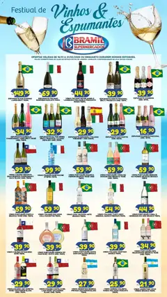 Pré-visualização Bramil Supermercados - Ofertas Especial Vinhos e Espumantes válida a partir de 16/01/2026