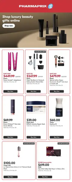 Preview Pharmaprix flyer / circulaire valid from Dec 19, 2025