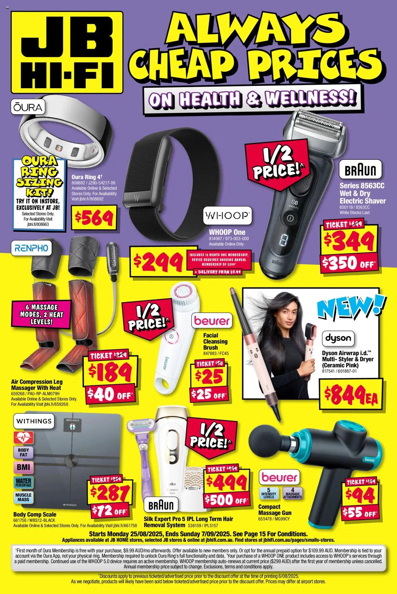 JB Hi-Fi  Catalogue  - page 1- valid from 25/08/2025