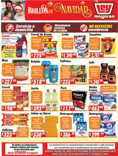 Casa Ley folleto Durango válido desde 29/12/2025