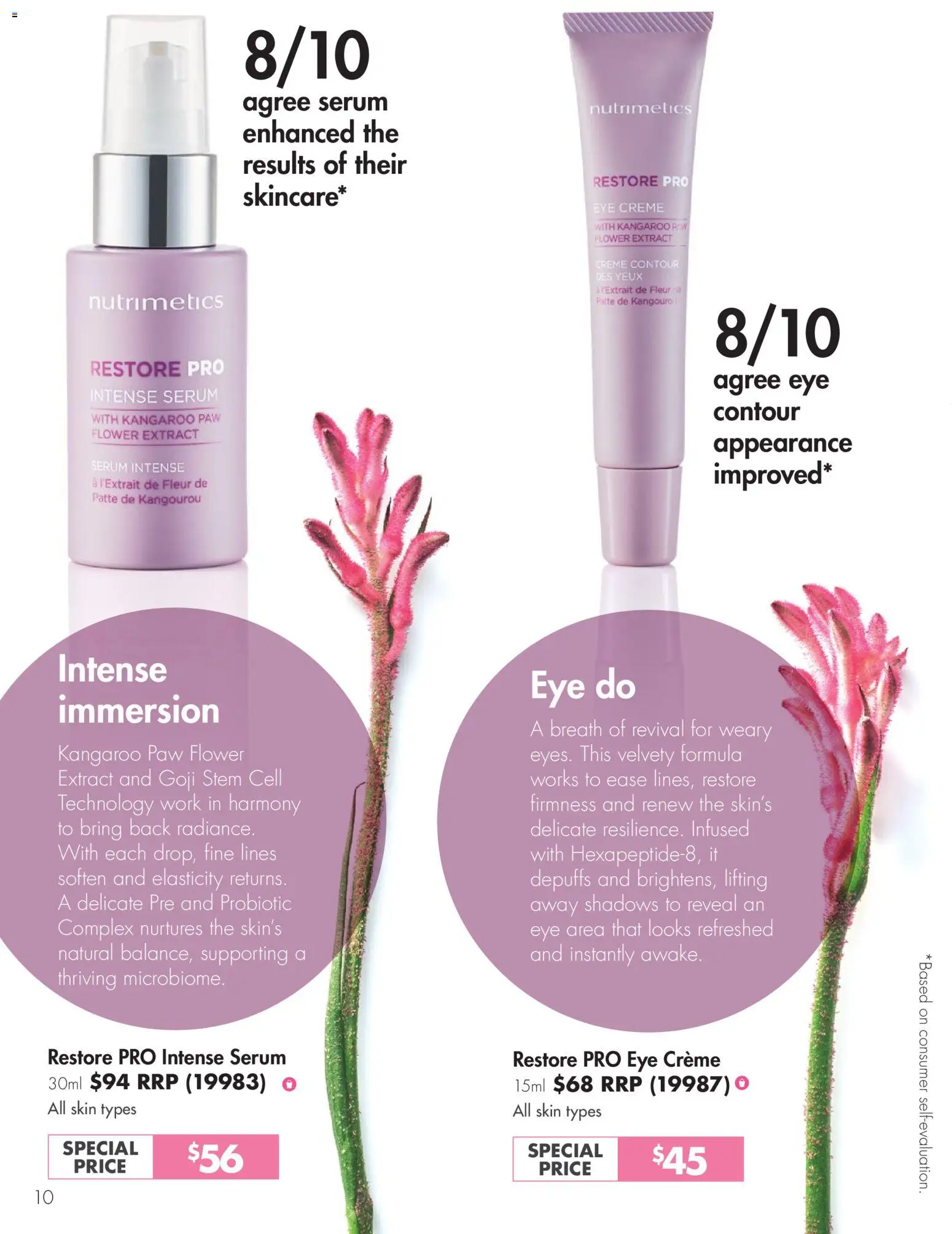 Nutrimetics Catalogue Every day confidence - page 10- valid from 26/03/2026
