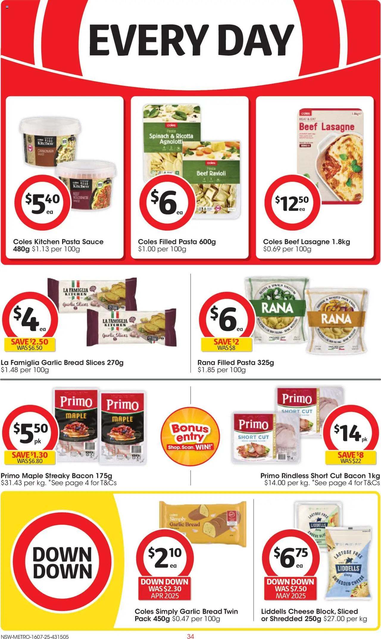 Coles Catalogue NSW - page 34- valid from 16/07/2025
