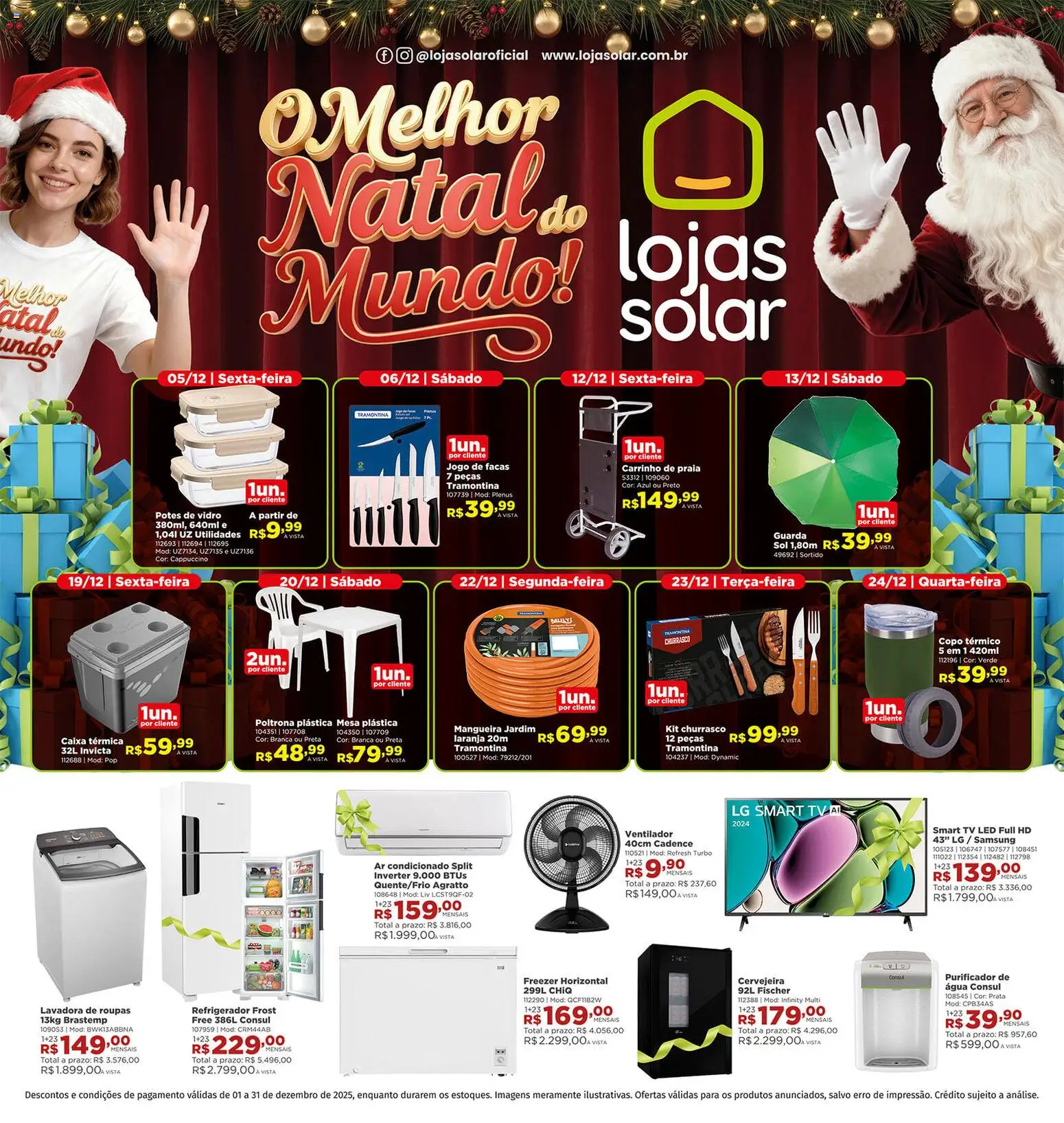 Lojas Solar - Ofertas atuais - página 1- válido a partir de 01/12/2025

