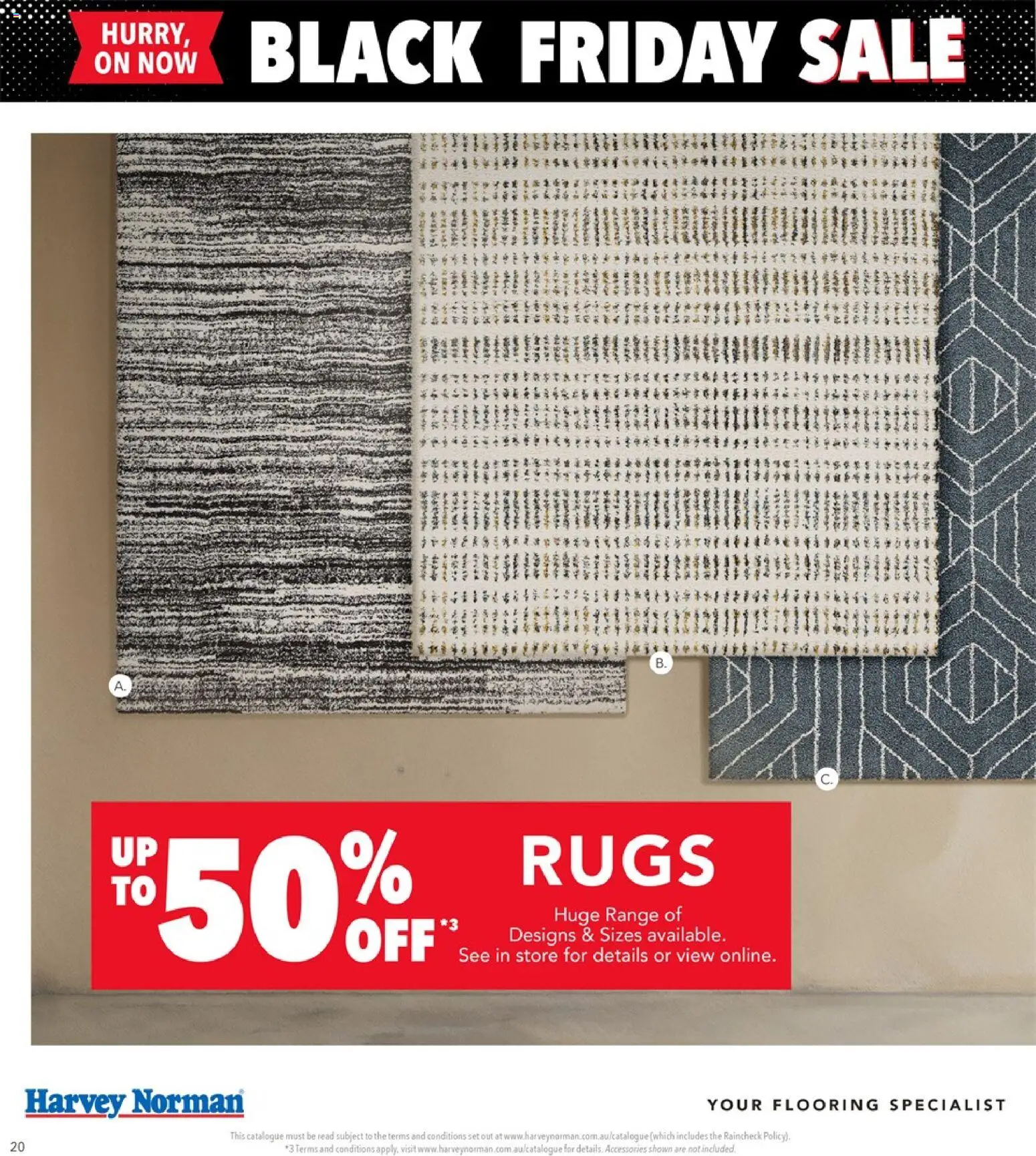Harvey Norman Carpet & Flooring Black Friday Sale - page 20- valid from 13/11/2025