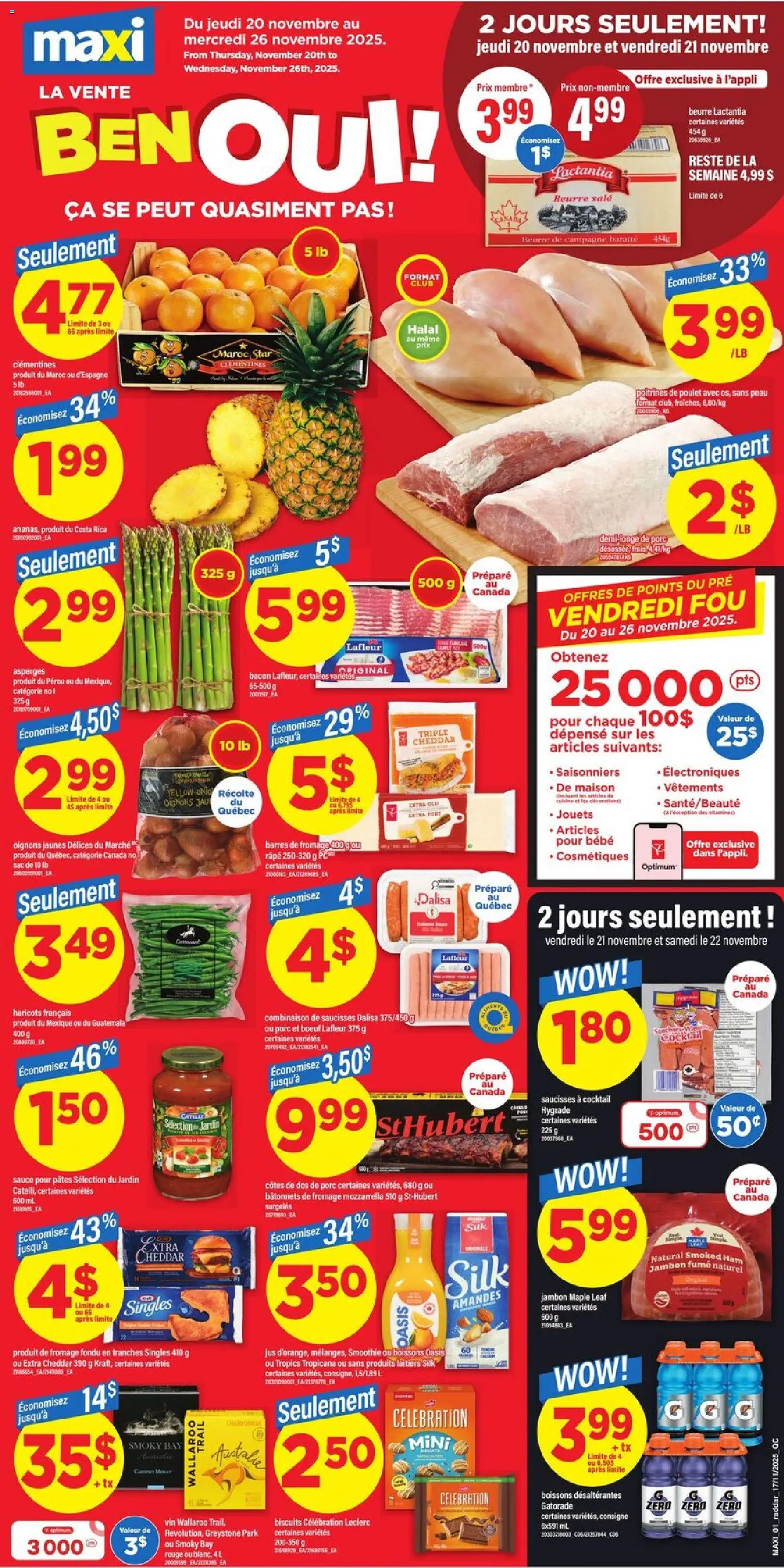 Maxi - Black Friday  - page 1- valid from Nov 20, 2025