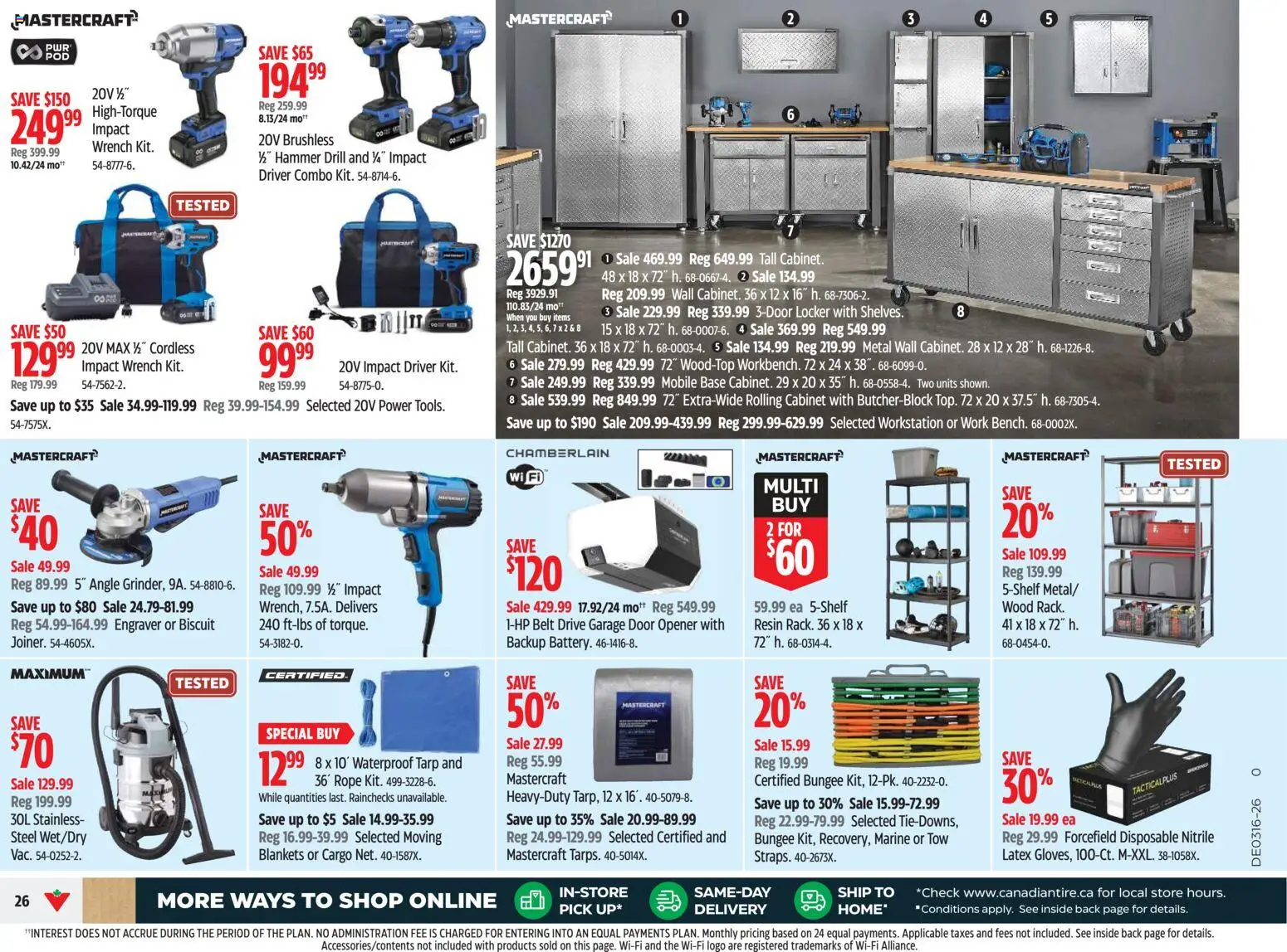 Canadian Tire weekly flyer - page 26- valid from Apr 16, 2026