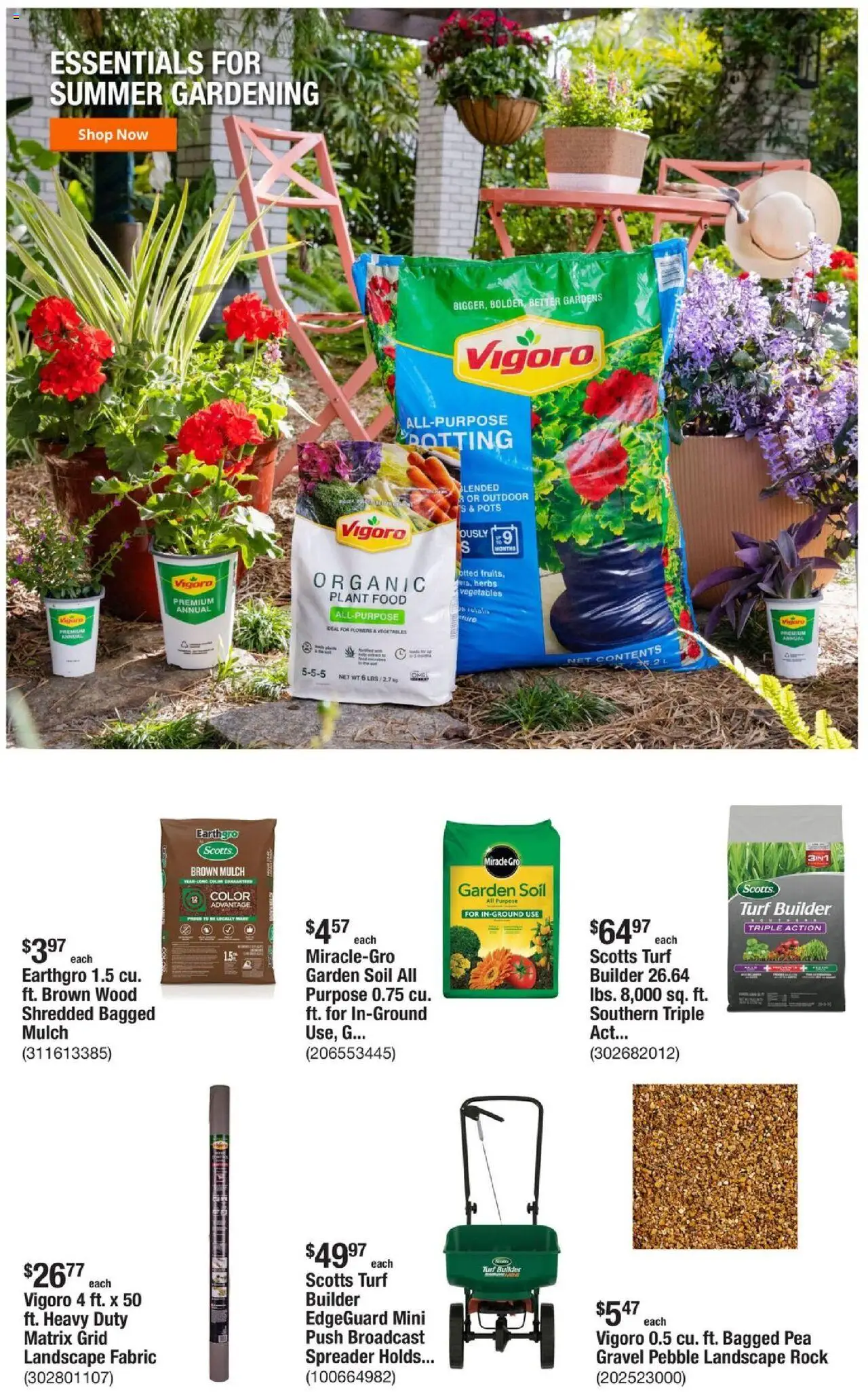 Home Depot Ad - page 6- valid from 07/10/2025