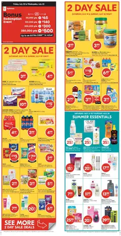 Preview Shoppers weekly flyer / circulaire valid from Jul 19, 2025