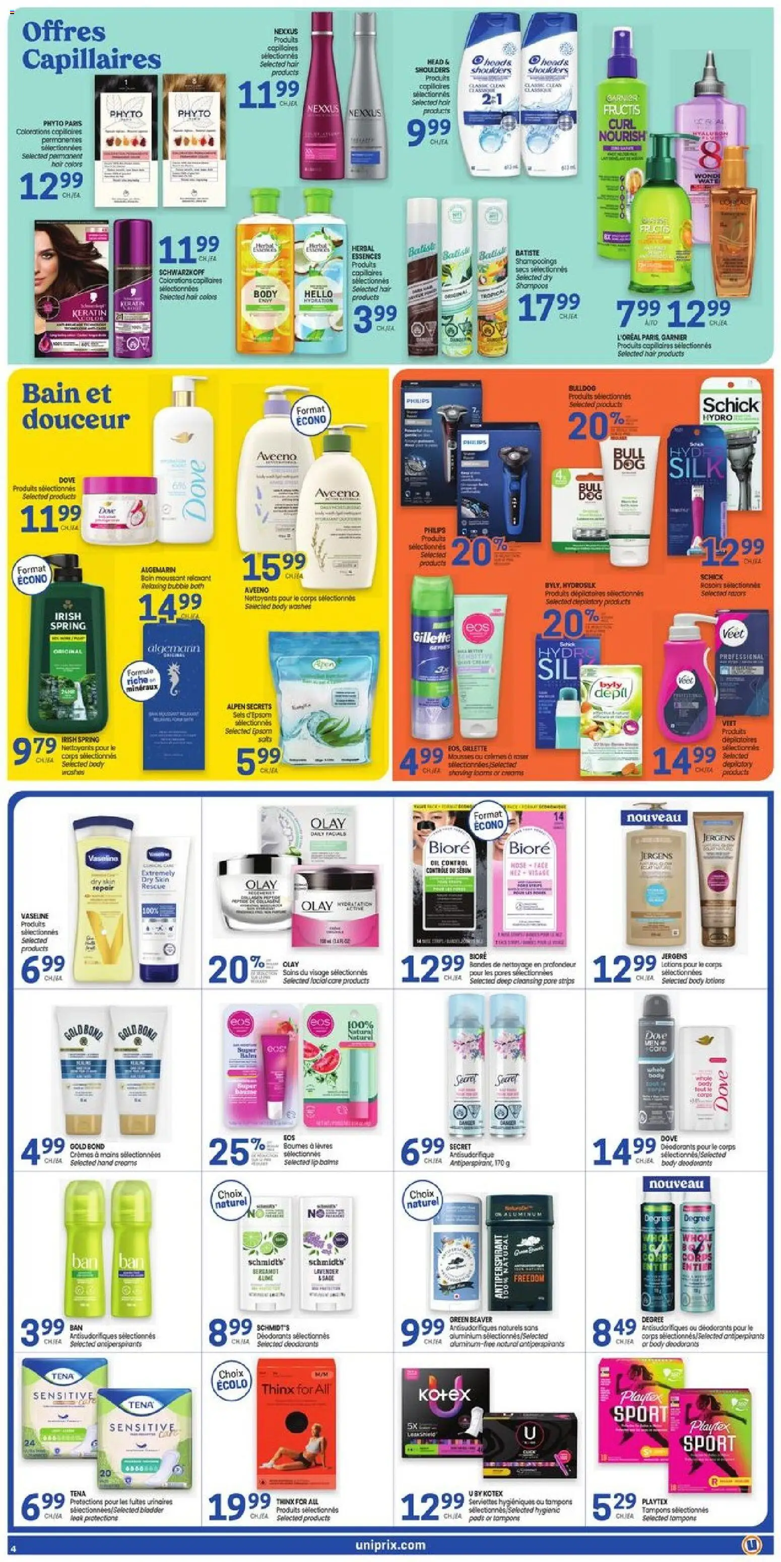 Uniprix weekly flyer / circulaire - page 5- valid from Apr 16, 2026