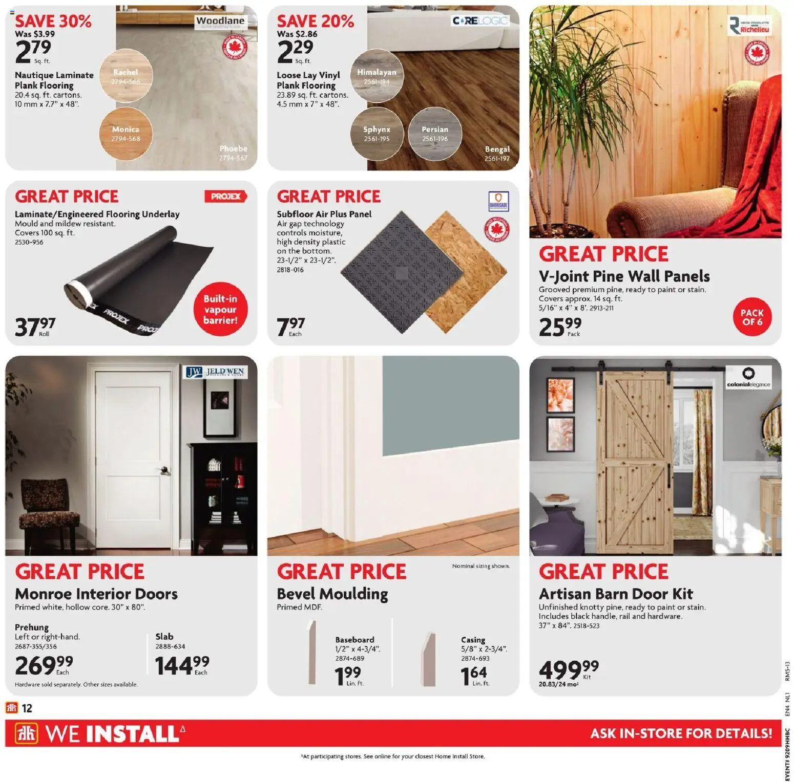 Home Hardware weekly flyer / circulaire - page 13- valid from Feb 26, 2026