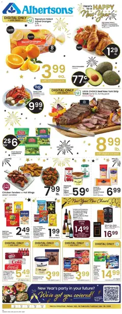 Preview Albertsons Weekly Ad valid from 12/26/2025